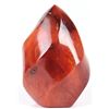 Image 1 : 1118.0CT CARVED RED & ORNAGE CARNELIAN STONE