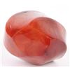 Image 3 : 1118.0CT CARVED RED & ORNAGE CARNELIAN STONE