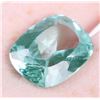 Image 1 : 18.65CT CUSHION RECTANGULAR GREEN TOPAZ GEMSTONE