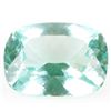 Image 2 : 18.65CT CUSHION RECTANGULAR GREEN TOPAZ GEMSTONE
