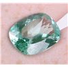 Image 1 : 18.7CT CUSHION RECTANGULAR GREEN TOPAZ GEMSTONE