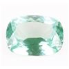 Image 2 : 18.7CT CUSHION RECTANGULAR GREEN TOPAZ GEMSTONE