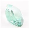 Image 3 : 18.7CT CUSHION RECTANGULAR GREEN TOPAZ GEMSTONE