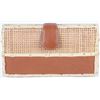Image 1 : J. MCLAUGHLIN RAFFIA WICKER & LEATHER CLUTCH