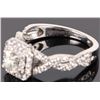 Image 4 : VERA  WANG 14K 1CTW ENGAGEMENT RING & BAND