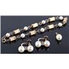 Image 1 : 14K & 10K YELLOW GOLD MATCHING PEARL JEWELRY SET