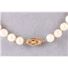 Image 2 : BEAUTIFUL 14K  PEARL NECKLACE & EARRING SET