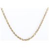 Image 4 : 22" SOLID 14K YELLOW GOLD MEN'S ROPE NECKLACE