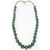 Image 2 : POLISHED ROUND NEPHRITE UNISEX NECKLACE