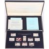 Image 1 : FRANKLIN MINT US OLYMPIC STERLING SILVER STAMPS