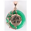 Image 3 : ASIAN BRIGHT GREEN JADE LADIES PENDANT