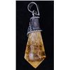 Image 2 : CITRINE & AMETHYST STERLING SILVER PENDANT