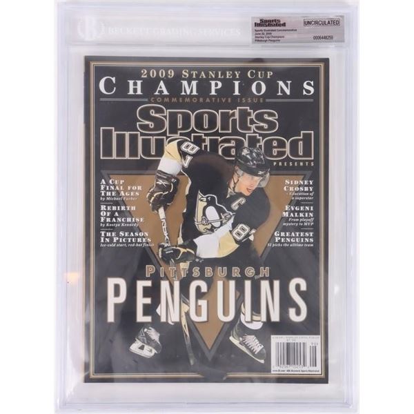 2009 SPORTS ILLUSTRATED STANLEY CUP UNC BECKETT