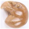 Image 1 : UNSIGNED HAND-CARVED EAGLE HEAD TAGUA NUT