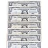 Image 6 : ASSORTED SILVER CERTIFICATE $1 BILLS - (34)