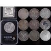 Image 2 : ASSORTED 0.9 SILVER MORGAN/ PEACE DOLLARS - (11)