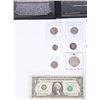 Image 3 : ASSORTED SILVER & OTHER COINS & BILLS - LOT OF 15