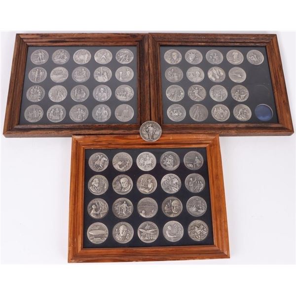 LONGINES SYMPHONETTE STERLING COIN PARTIAL COLL.