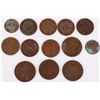 Image 1 : ASSORTED VINTAGE R. OF CHINA & HU POO COINS - (13)