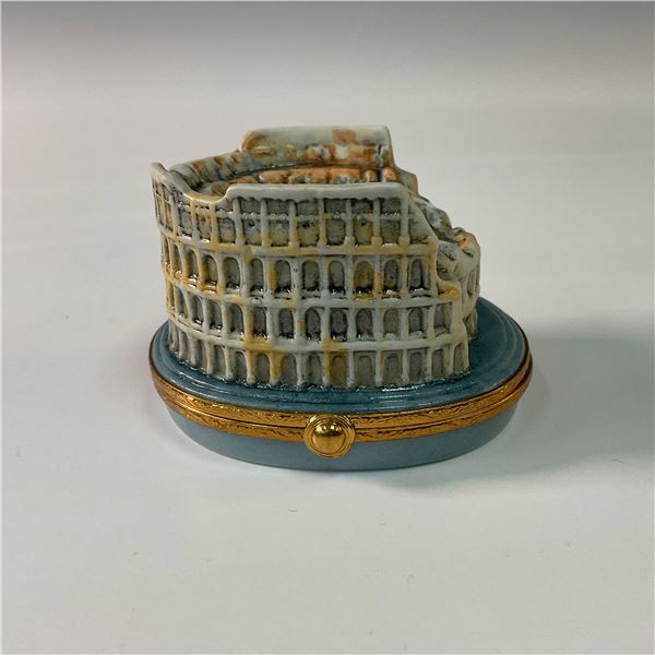 Artoria Limoges French Colosseum Theme Collectible Box