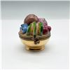 Image 1 : Decor Ceram Limoges Trinket Box, Ice Cream Sundae w/Fruit