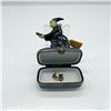 Image 3 : La Gloriette Limoges Hand-Painted Trinket Box, Witch