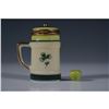 Image 2 : Marquise de Pompadour Limoges Box, Irish Stein with Apple