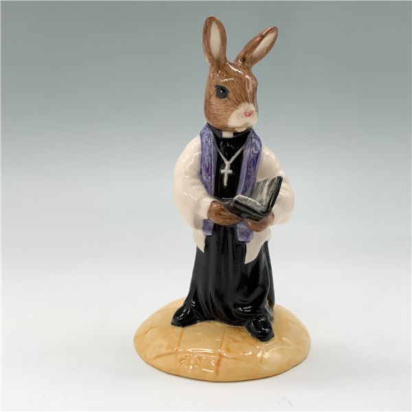 Royal Doulton Bunnykins Figurine, Vicar DB254 with Box & COA