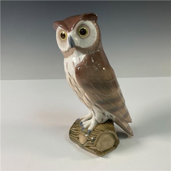 Lladro Porcelain Figurine, Short Eared owl 1005418