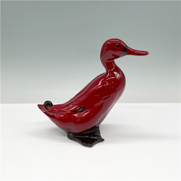 Royal Doulton Flambe Figurine, Drake Standing, HN 2647