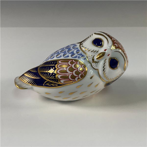 Royal Crown Derby Owl Paperweight