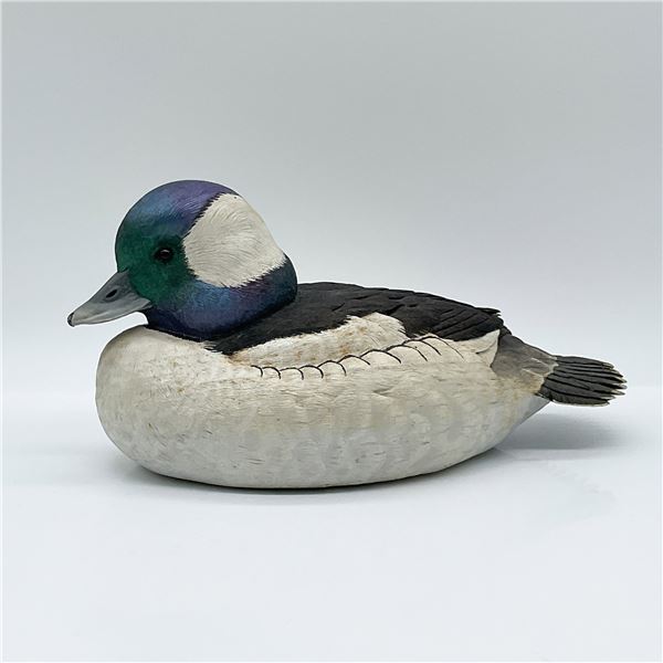 Carved & Painted Bufflehead Drake Figurine, Fred C. Sheldon