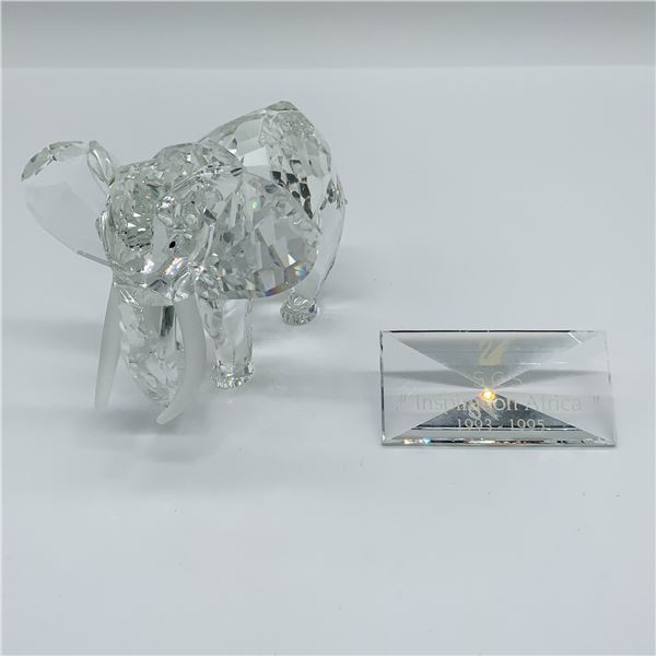 Swarovski Crystal Figurine, African Elephant