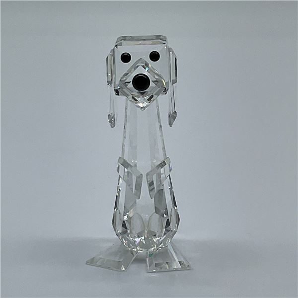 Swarovski Crystal Figurine, Tall Dog "Pluto"