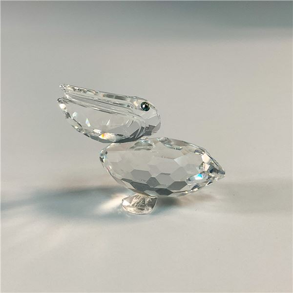 Swarovski Crystal Figurine, Pelican, Signed