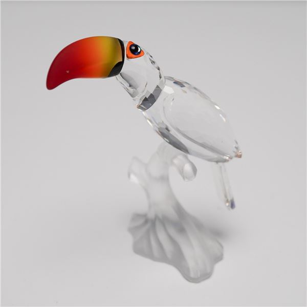 Swarovski Crystal Toucan Figurine with Original Box