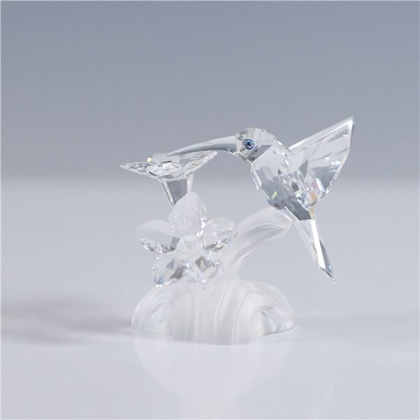 Swarovski Silver Crystal Hummingbird Figurine