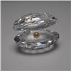 Image 1 : Swarovski Crystal Shell with Pearl Figurine with Original Box
