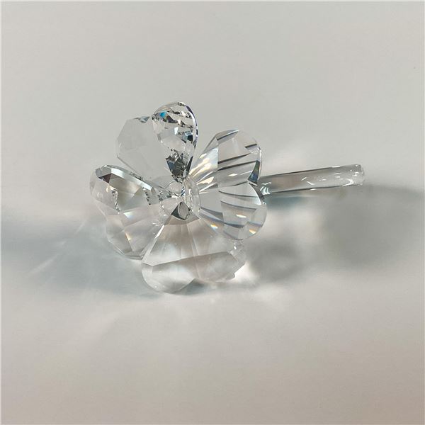 Swarovski Crystal Figurine, Four Leaf Clover