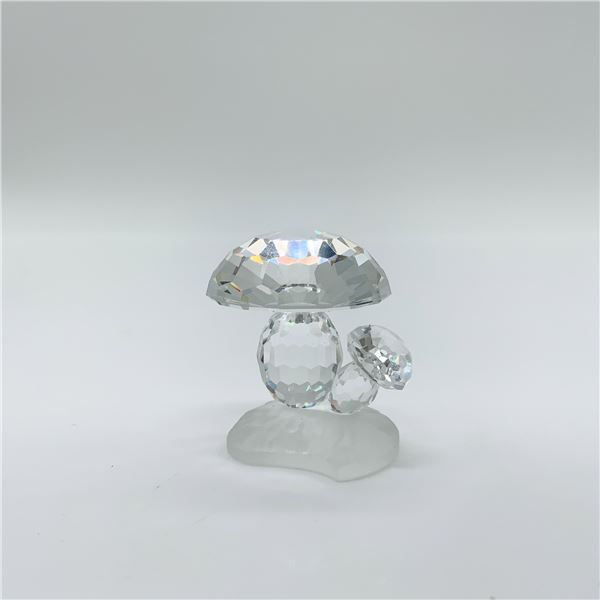 Swarovski Crystal Mushroom Figurine