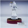 Image 5 : 3pc Swarovski Crystal Figurine with Plaque & Base, Columbine