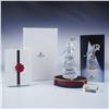 Image 7 : 3pc Swarovski Crystal Figurine with Plaque & Base, Columbine