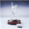 Image 1 : 3pc Swarovski Crystal Figurine with Plaque & Base, Pierrot
