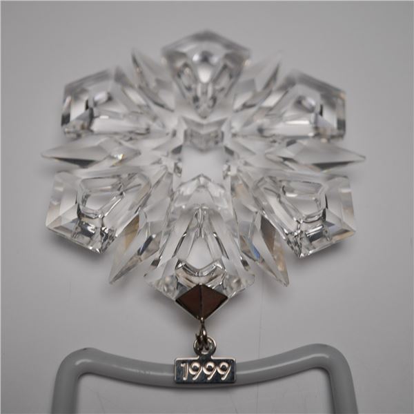 Swarovski Crystal 1999 Annual Christmas Ornament with Original Box