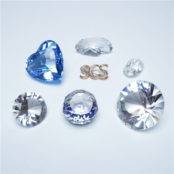 7pc Swarovski Crystal Assorted Collection with Boxes