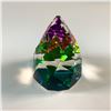 Image 2 : Swarovski Crystal Paperweight, Cone Rio