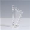 Image 2 : Swarovski Crystal Figurine, Harp, Signed