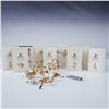 Image 6 : Swarovski Crystal Memories & Secrets Figurines, 9pc Set
