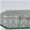 Image 4 : 4pc Swarovski Figurines, Locomotives and Carriages w Base