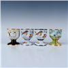 Image 1 : 4pc Moorcroft Enamel Bird Egg Cups